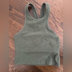 Beyond Yoga Forest Green Racerback Top